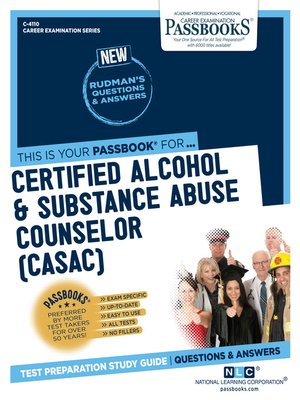 cover image of Certified Alcohol & Substance Abuse Counselor (CASAC)